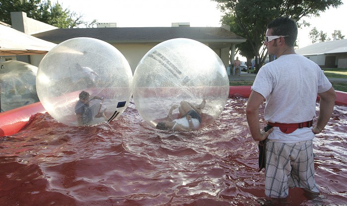 Bubble fun at Kings Fair